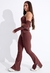 CONJUNTO LEGGING ACTIVE FLARE + TOP EVOLVE ESPRESSO