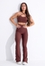 CONJUNTO LEGGING ACTIVE FLARE + TOP EVOLVE ESPRESSO