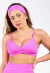 TOP BIQUÍNI HOT PINK CANELADO