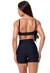 CONJ. SHORTS CROSS OVER + TOP CLASSIC PRETO na internet