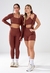CROPPED DEFINE LUXE CANELADO BROWN - comprar online