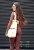 Imagem do CROPPED DEFINE LUXE CANELADO BROWN