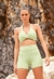 CONJUNTO SHORTS TIMELESS + TOP HIGH NECK CRESPINHO HERBE - comprar online