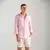Camisa Puro Linho - ML Rosa na internet