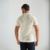 Polo Tricot Botão Branco Off - DABÔ