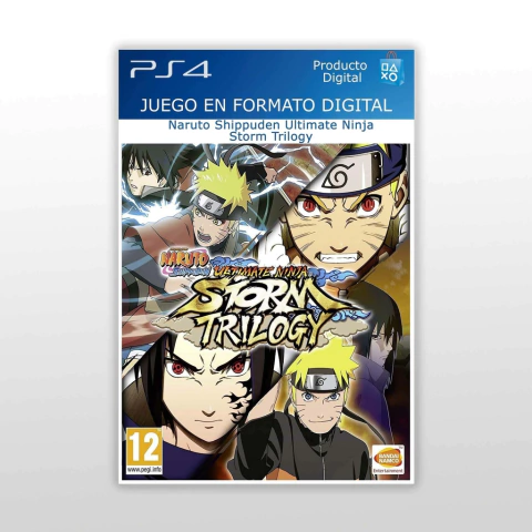 Naruto Shippuden Ultimate Ninja Storm Trilogy PS4 Digital Primario