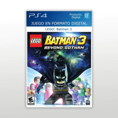 LEGO Batman 3 Beyond Gotham PS4 Digital Primario