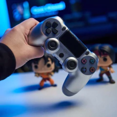 Joystick PS4 Alternativo Silver - Estación Play
