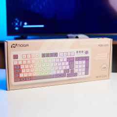 Teclado Multimedia RGB LEDS VINTAGE - comprar online
