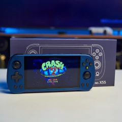 Consola portatil RGBX55 80gb Powkiddy - Estación Play