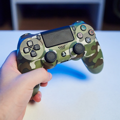 Imagen de Joystick Dualshock 4 Original Camuflado Verde