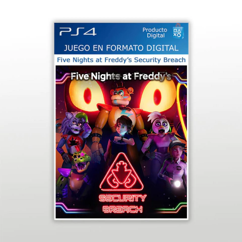 Five Nights at Freddy's Security Breach PS4 Digital Primario