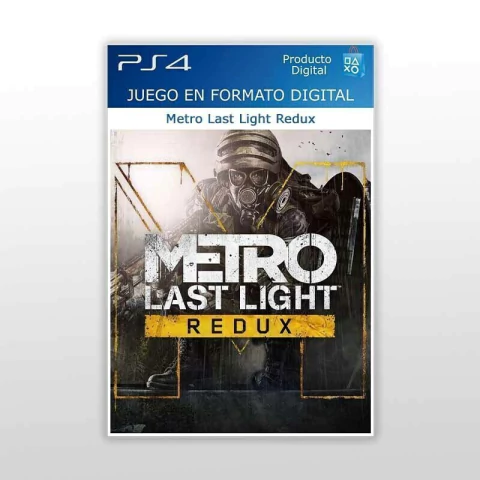 Metro Last Light Redux PS4 Digital Primario