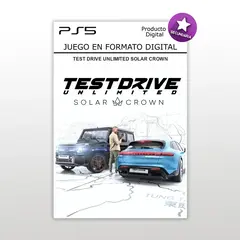 TEST DRIVE UNLIMITED SOLAR CROWN PS5 DIGITAL SECUNDARIO