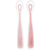 KIT 2 COLHERES EM SILICONE FASE 1 ROSA - comprar online