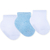 KIT 3 MEIAS 0-15 LISA CANO BAIXO PIMPOLHO BRANCA/AZUL - comprar online