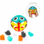 BOLA DE ATIVIDADES SILICONE ENCAIXAR BUBA BRINQUEDO - comprar online
