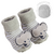 MEIA 6-12 MESES ANTIDERRAPANTE COM CHOCALHO ELEFANTE BUBA - comprar online
