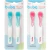 Kit com 2 Colher Termossensível Para Bebe Térmica Infantil Rosa