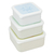 KIT 3 POTES 500ML, 350ML E 200ML PIMPOLHO OFF WHITE LARANJA/CINZA NUVEM/AZUL PLANETA na internet