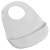 BABADOR DE SILICONE SOFT PIMPOLHO CINZA UNISSEX - comprar online