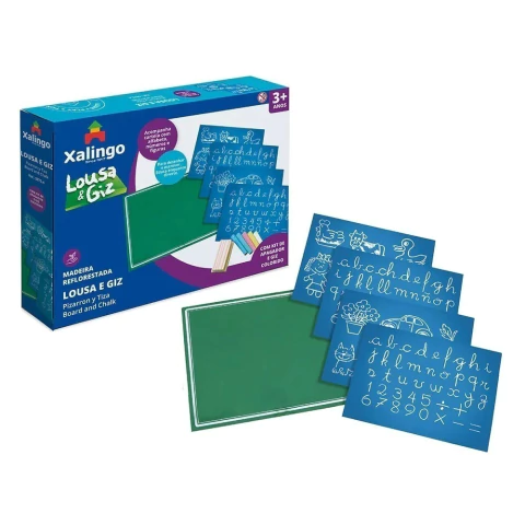 LOUSA E GIZ XALINGO BRINQUEDO EDUCATIVO