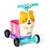 PATINETE 3 EM 1 SCOOTY CAT ROSA CALESITA PATINETE INFANTIL - comprar online