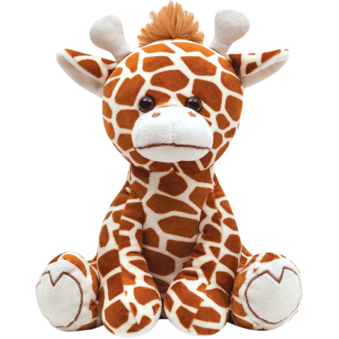 MINHA GIRAFINHA 25CM EM PELÚCIA BUBA GIRAFA