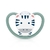 Chupeta NUK tam 2 Space Silicone Girl Zebra - comprar online
