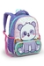 MOCHILA INFANTIL ZOOP PANDA ROXO COSTAS