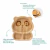 PRATO INFANTIL DE BAMBU COM VENTOSA DE SILICONE PANDA - comprar online