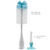 ESCOVA LIMPA MAMADEIRA E BICO COM VENTOSA BUBA AZUL - comprar online