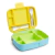 Lancheira Bento box Munchkin verde/azul/amarelo
