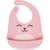 Kit Babador Gumy + Colher termossensivel + Prato De Elefante Rosa - comprar online