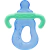 MORDEDOR MAMADEIRA AZUL BUBA MASSAGEADOR - comprar online