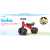 BICICLETA DE EQUILÍBRIO 4 RODAS BUBA VERMELHA - Ana Baby Store - Loja de Produtos e Acessórios Infantis