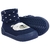 MEIA COM SOLA COMFORT 23 PIMPOLHO AZUL/URSO POLAR - loja online
