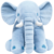 ELEFANTINHO 30CM EM PELÚCIA BUBA AZUL ELEFANTE