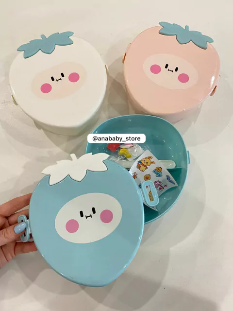 MARMITA COM TALHER MORANGO SORTIDO POTE LANCHEIRA