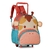 MOCHILA COM RODINHA + LANCHEIRA TÉRMICA GIRAFA - comprar online