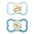 KIT 2 CHUPETAS MAM 6+ MESES SUPREME NIGHT AZUL - comprar online