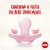 Kit 2 chupetas NUK tam 2 Sensitive Soft 100% Silicone Rosa/Roxa na internet