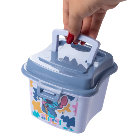 Mini Box Caixinha Organizadora Maleta 1 L - Stitch