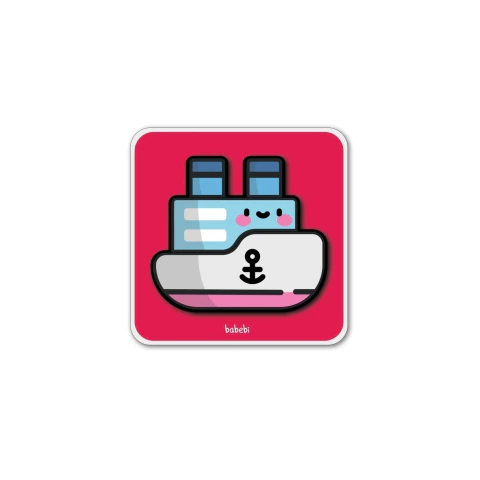 QUEBRA-CABEÇA 4 PARTES NAVIO BABEBI JOGO EDUCATIVO