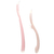 KIT 2 COLHERES EM SILICONE FASES 1 E 2 ROSA na internet