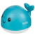 BRINQUEDO DE BANHO BALEIA ESGUICHA ÁGUA COM LUZ BUBA - Ana Baby Store - Loja de Produtos e Acessórios Infantis