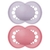 Imagem do KIT 2 CHUPETAS MAM 16+ MESES ORIGINAL BORRACHA NATURAL ROSA
