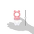 PORTA-FRUTINHA BUBA EM SILICONE URSINHO ROSA - loja online