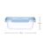 KIT 3 POTINHOS HERMÉTICOS AZUL BUBA - Ana Baby Store - Loja de Produtos e Acessórios Infantis