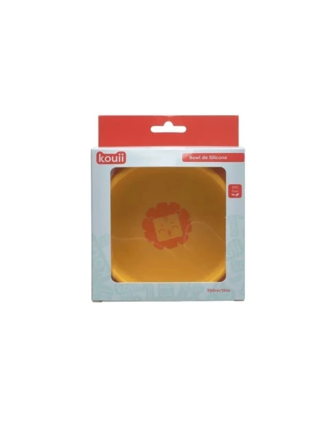 BOWL EM SILICONE KOUII LEÃO LÉO
